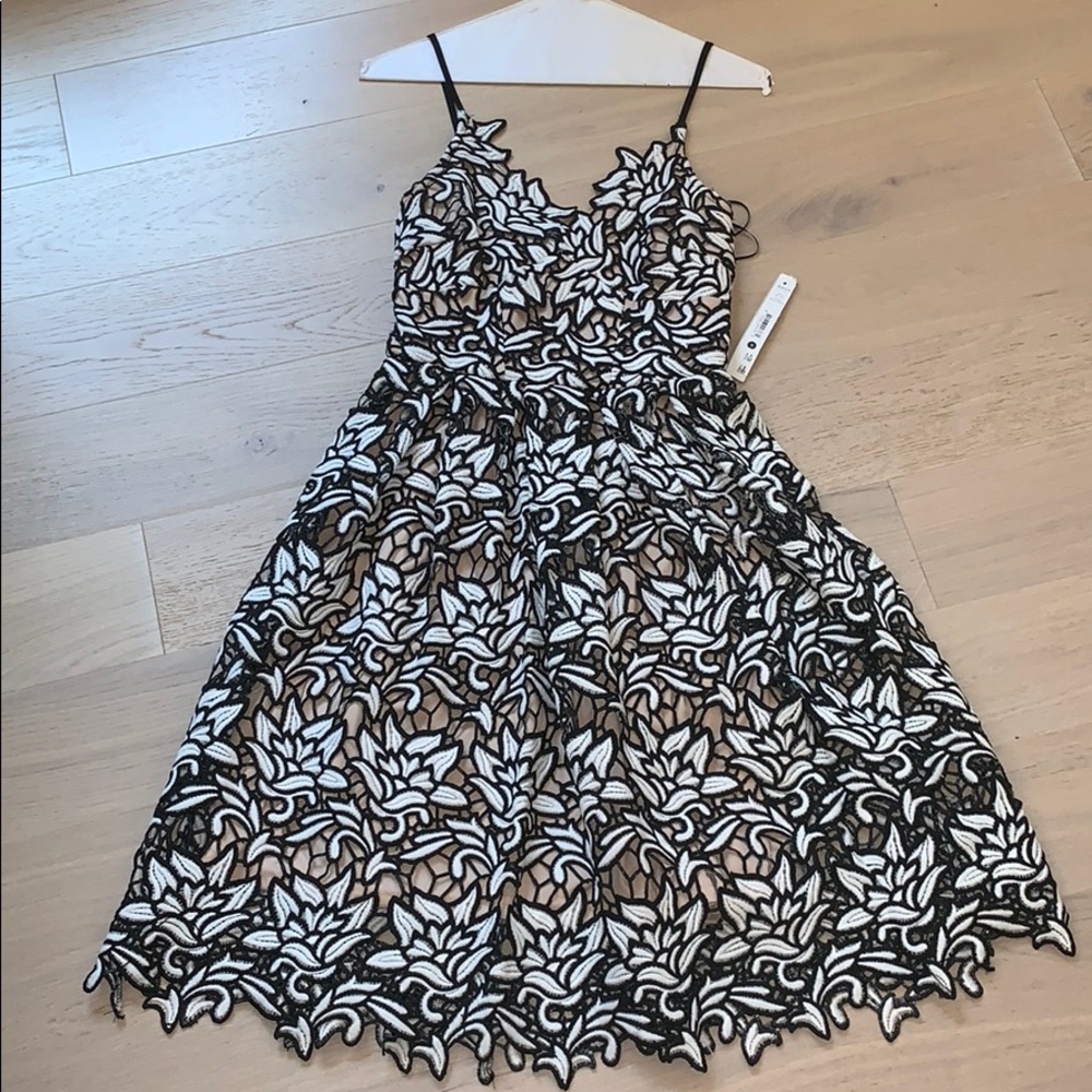 Aqua Lace Midi Dress